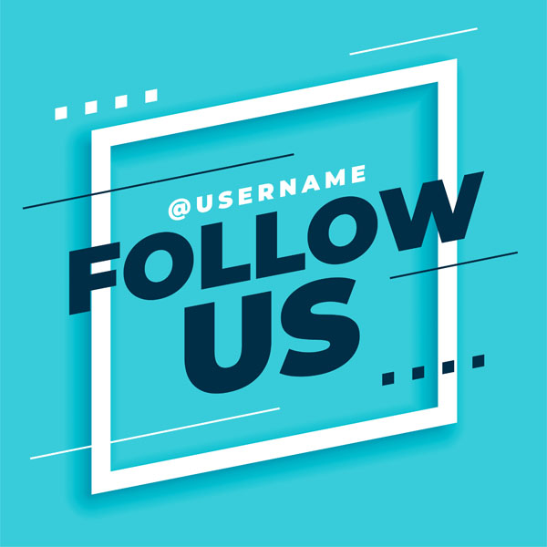 ������-������ Follow us